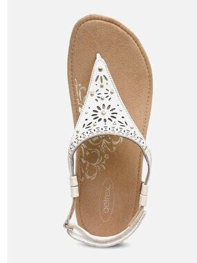 Aetrex Evelyn Ivory size 8